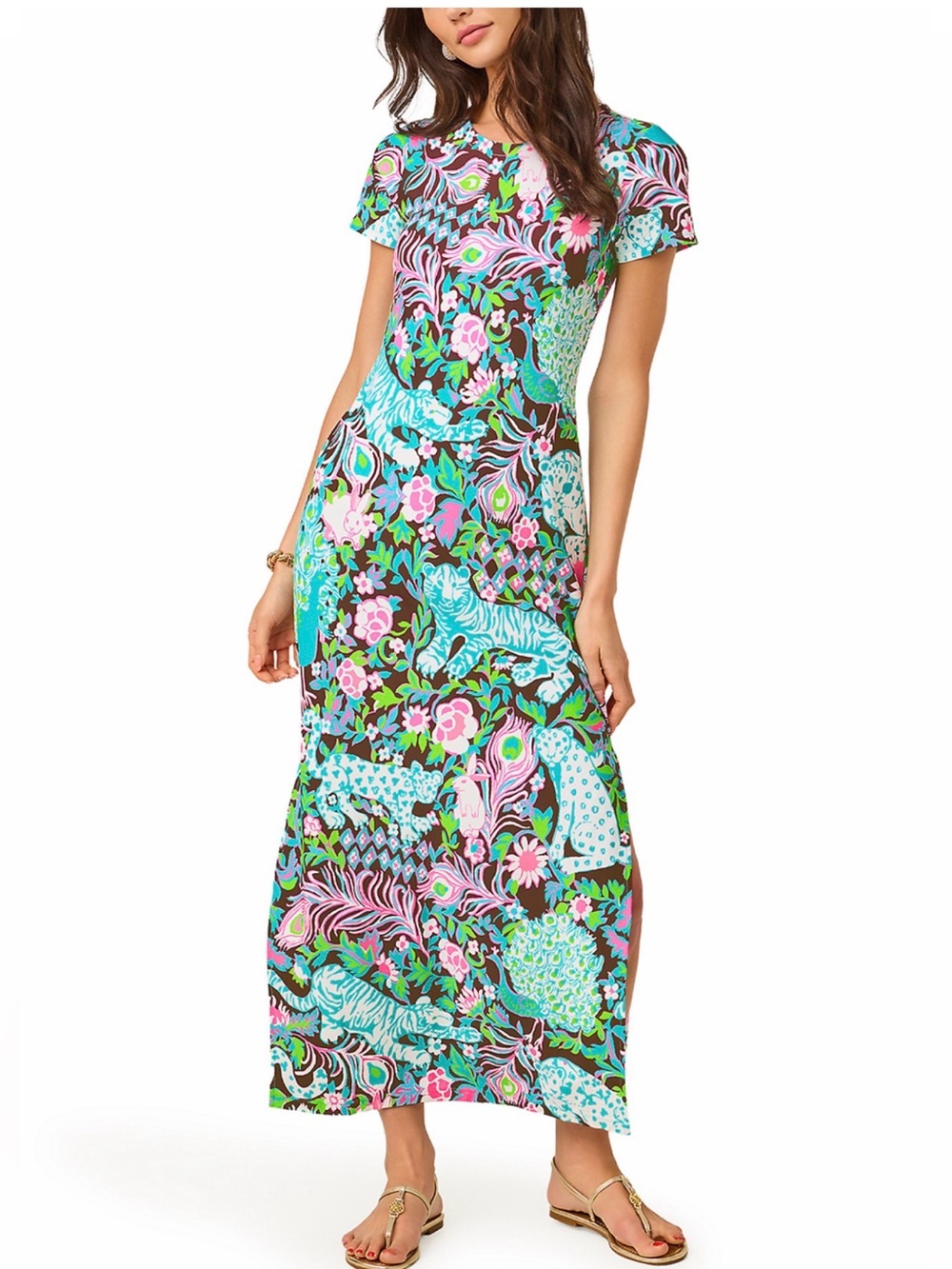 New With Tags Lilly Pulitzer Kaden UPF 50+ Maci Dress Sz S